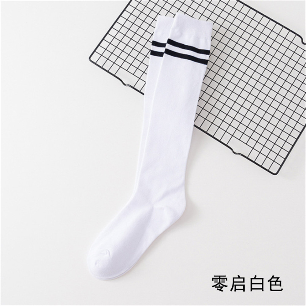 Đôi tất cotton dài màu trơn thời trang dành cho nữ