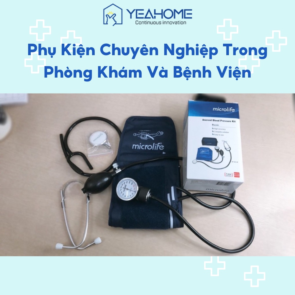 Máy Đo Huyết Áp Cơ Microlife AG1-20 Bảo Hành 24 Tháng Hàng Chính Hãng - YeahomeCare Saigon