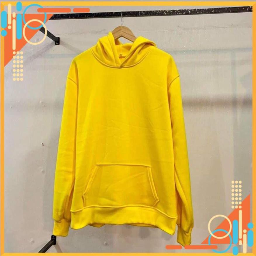 [FreeShip] ÁO HOODIE TRƠN NAM NỮ MÀU VÀNG CỰC HOT TP | BigBuy360 - bigbuy360.vn