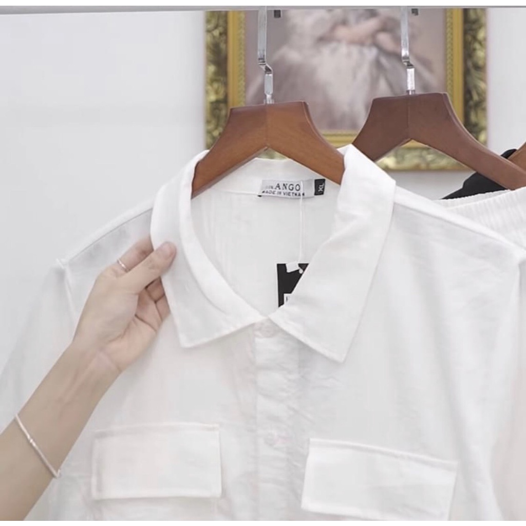 Bộ quần áo đũi BAT STORE combo 1 set đũi cổ bẻ 1 quần ngố chất mát mặc nhẹ như không đi chơi du lịch