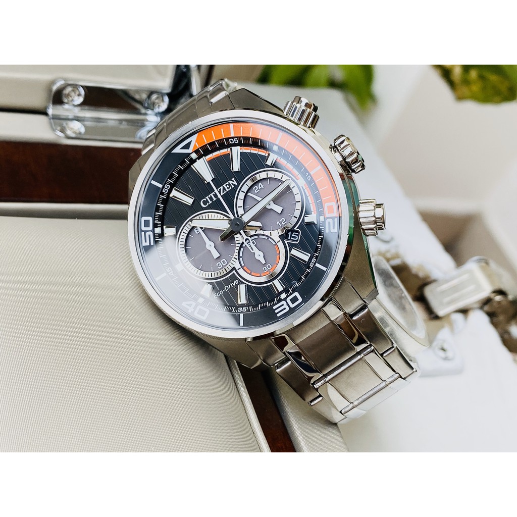 Đồng hồ nam chính hãng Citizen Eco_Drive Nam : CA4330-57E