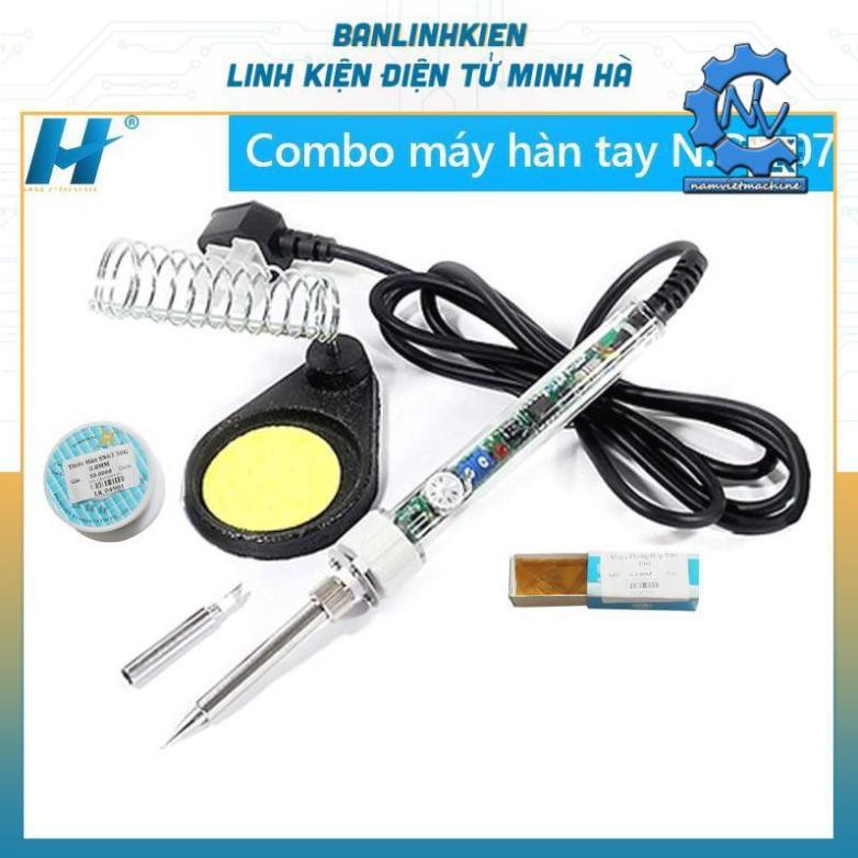 Combo Máy Hàn Tay No.907 60W (Loại Zin)