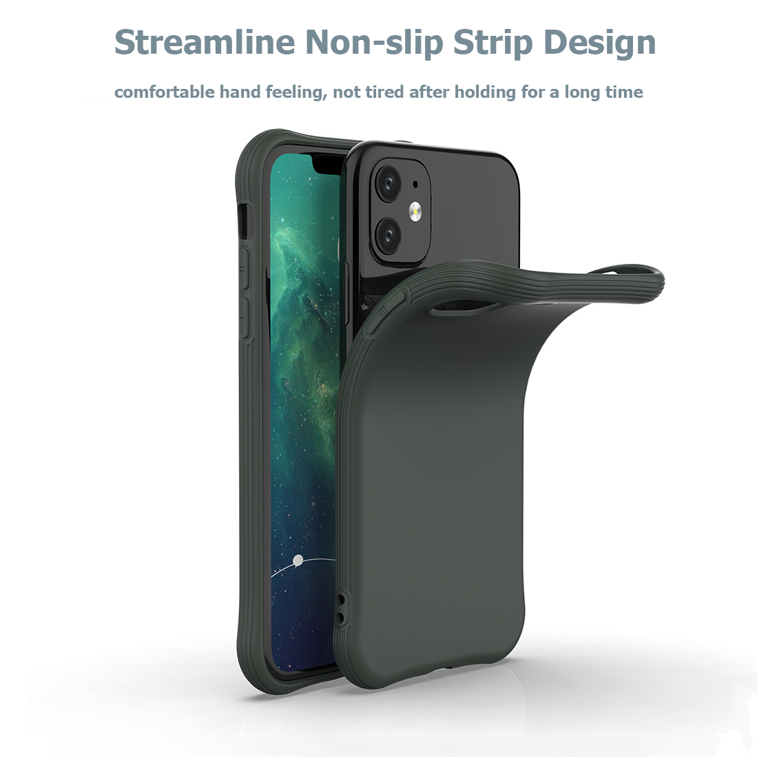 Ốp Lưng Tpu Mềm Màu Trơn Đơn Giản Cho Iphone 6 7 8 Plus 11 Pro X Xs R | BigBuy360 - bigbuy360.vn