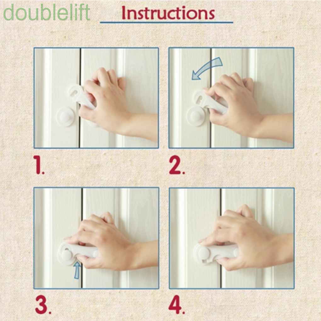 Khóa cửa tủ bằng nhựa an toàn cho bé