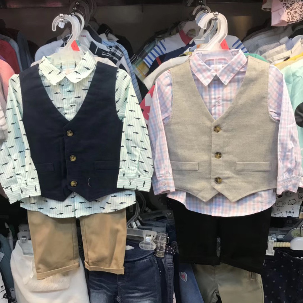 combo set bộ 3 món bé trai