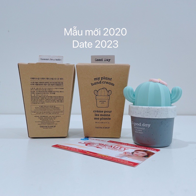 (AUTH) Kem Dưỡng Da Tay MY PLANT HAND CREAM 30ml The Face Shop | BigBuy360 - bigbuy360.vn
