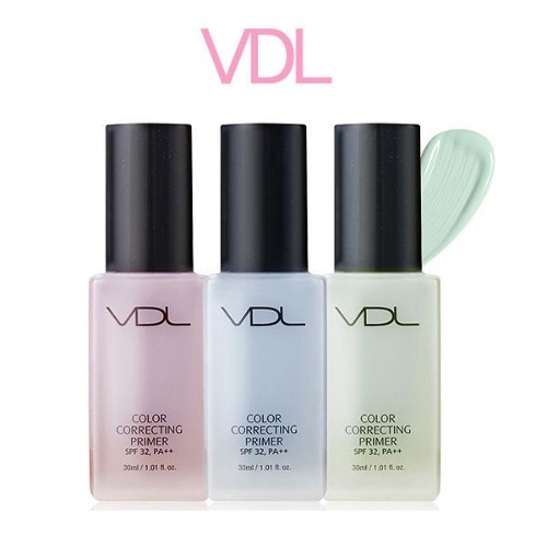 Kem lót hiệu chỉnh tone da VDL Color Correcting Primer SPF 20/PA++ 30ml - Kem ló