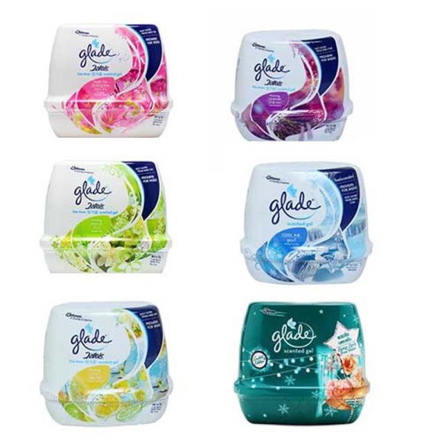 Sáp Thơm Glade 180G Đủ Mùi Hương Hoa/ Lavender/ Hoa Lài/ Gió Biển/ Hoa Ly