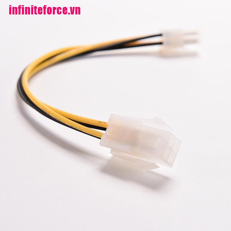 Dây Cáp Nguồn 8 Inch 20cm Atx 4-Pin Chất Lượng Cao