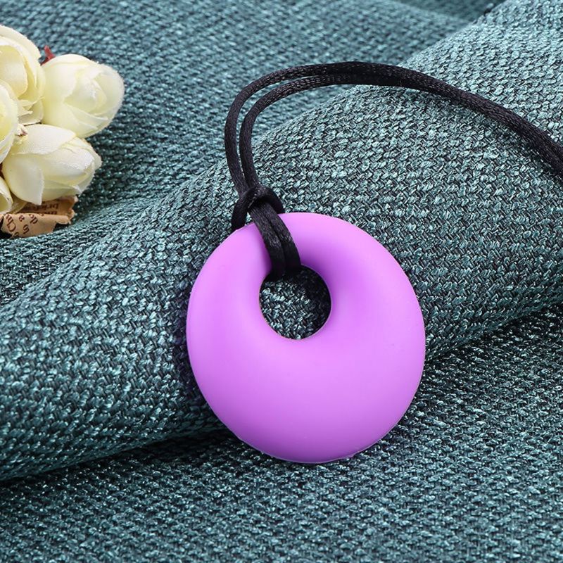 Đồ Chơi Gặm Nướu Hình Tròn Bằng Silicone Dành Cho Trẻ Em