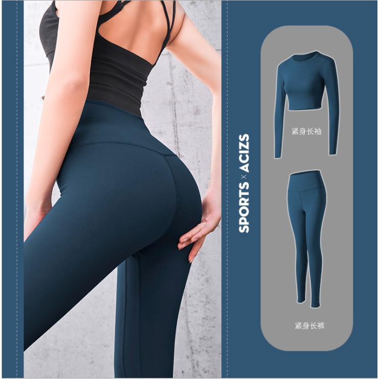 Quần legging nữ cạp cao gen bụng nâng mông tập thể thao co dãn 4 chiều M01