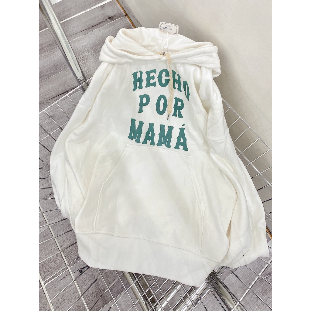 Hoodie Nam Nữ Chất Nỉ Dáng Rộng Chữ Hecho Unisex Mũ To Dáng Rộng Tay Bồng Hàn Quốc Basic