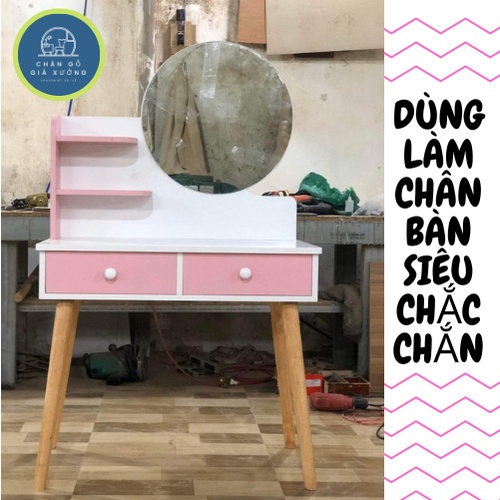 Chân gỗ pad chụp 72cm, dùng làm chân ghế,chân bàn trà....Đặc biệt tặng kèm pad sắt để gắn chân gỗ | BigBuy360 - bigbuy360.vn