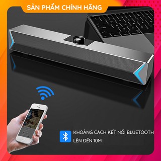 Loa Thanh Siêu Trầm Gaming Soundbar Bluetooth Để Bàn Sada D6 Công Suất Lớn Dùng Cho Máy Vi Tính PC, Laptop, Tivi