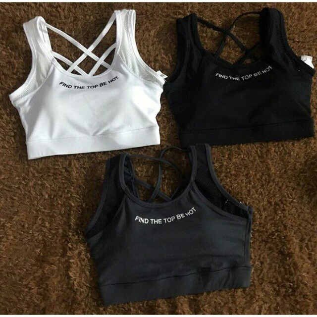 [XẢ HÀNG] Áo sport bra tập gym yoga F21 (Lỗi)