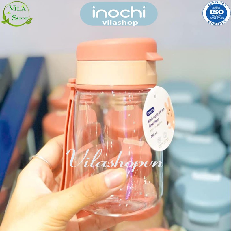 Bình Nước Cho Bé, Bình Nước Goki Hero 350ml Cao Cấp Chính Hãng Inochi Đạt Tiêu Chuẩn Xuất Nhật Châu Âu Eu