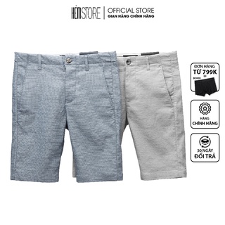 | Satoshi | Quần short nam SAQS28 chất kaki lưng trung co giãn, form regular fit nhiều màu