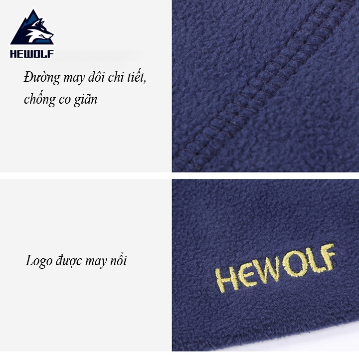 Khăn quàng cổ mùa đông Hewolf HW1688 làm khẩu trang dã ngoại dành cho cả nam cà nữ
