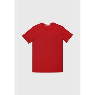 Áo Thun Nam Tay Ngắn Màu Đỏ Đô Gân 9B26 CELEB