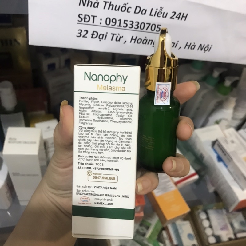NANOPHY MELASMA SERUM DÀNH CHO NÁM VÀ TÀN NHANG VỚI CÔNG NGHỆ ĐẾN TỪ NHẬT BẢN