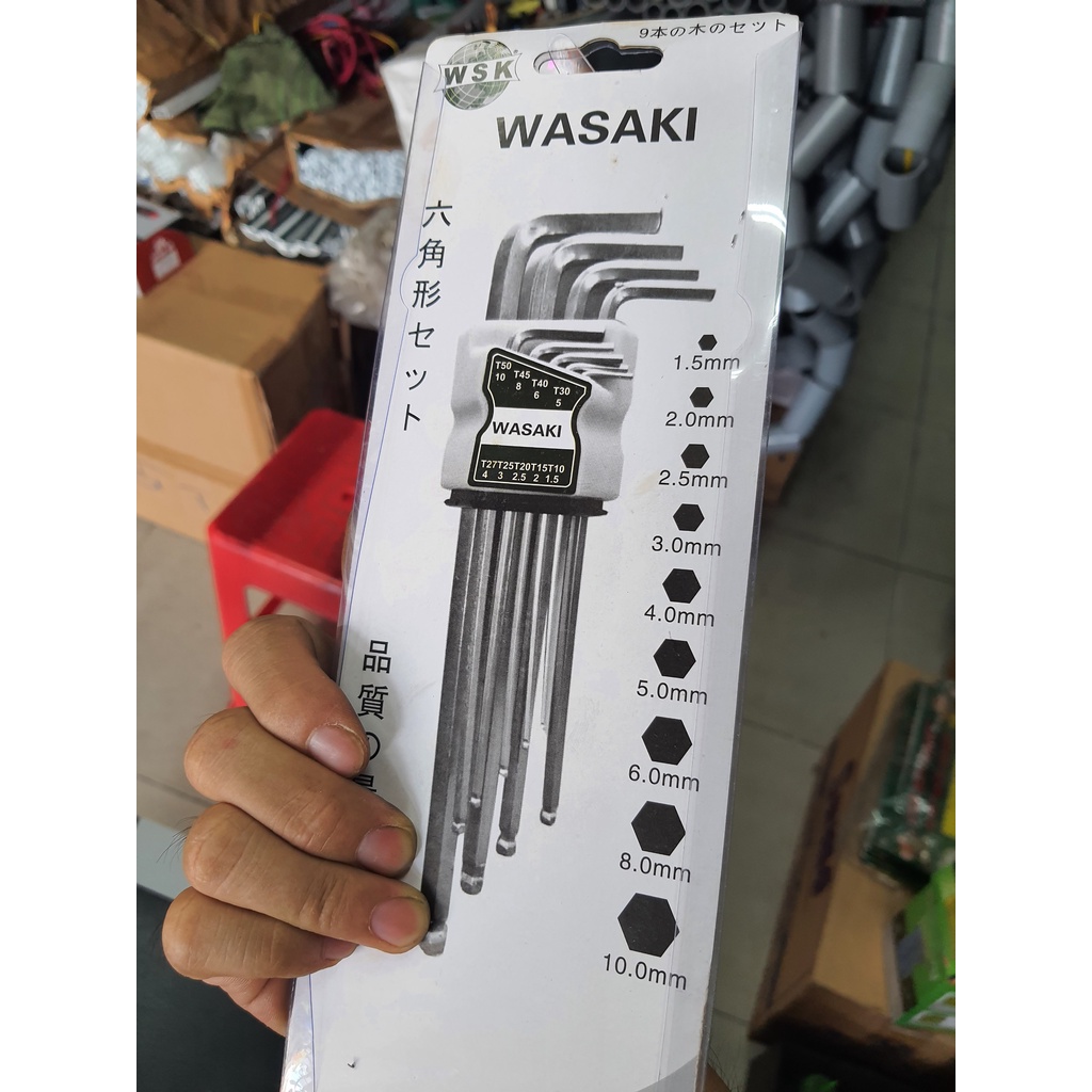 BỘ LỤC GIÁC BI NÂU WASAKI CHÍNH HÃNG CAO CẤP CR-V JAPAN