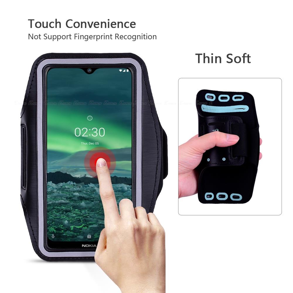 Túi Đựng Điện Thoại Nokia 1.3 1.4 2.1 2.2 2.3 2.4 4.2 Đeo Cánh Tay Khi Tập Thể Thao