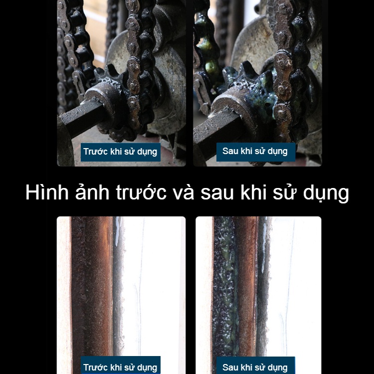 Dầu xịt bôi trơn, chống rỉ sét dạng bình xịt tiện dụng Michel 110ml