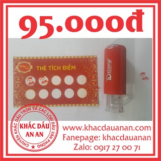 Dấu Thẻ Tích Điểm,Khắc Dấu Thẻ Tích điểm