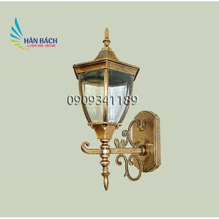 Đèn vách tường gắn cột treo tường ngoài trời