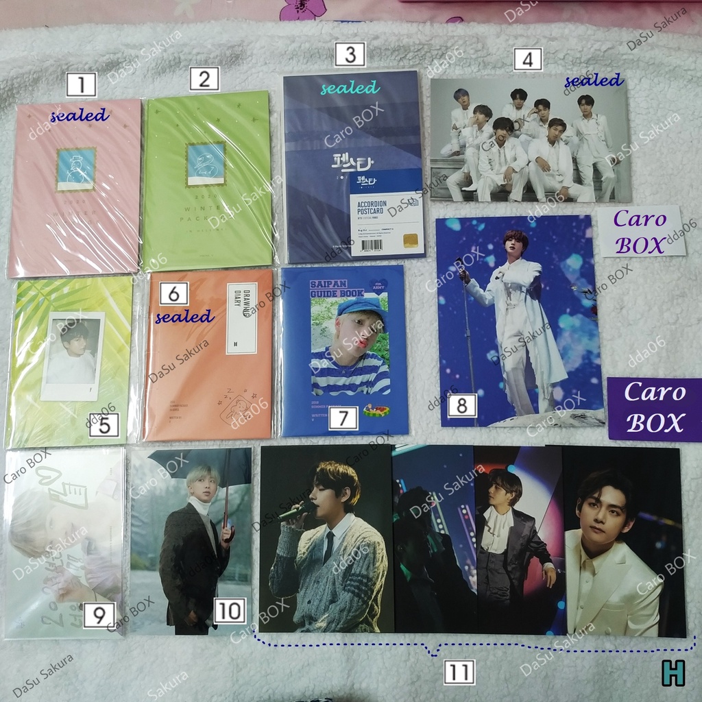 BTS Guidebook, Diary Book Chính Hãng (SALE OFF Dọn Kho)