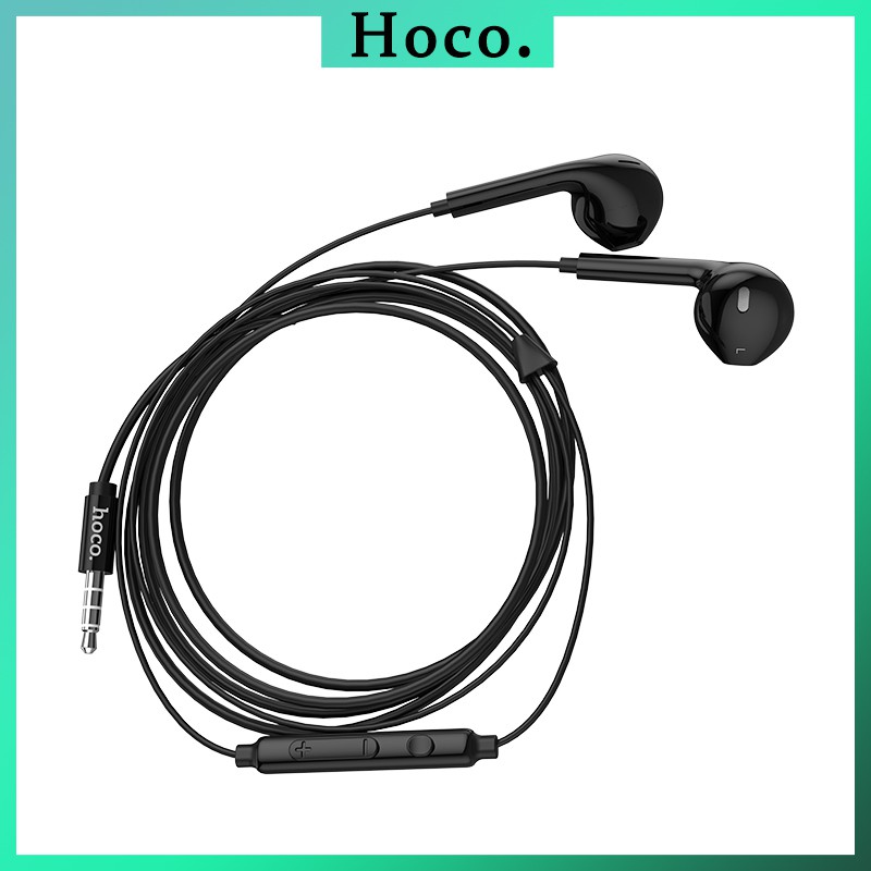 TAI NGHE ÂM THANH HAY HOCO M55 NHÉT TAI DÂY CÓ MIC JACK 3.5mm cho Điện Thoại IPhone Android