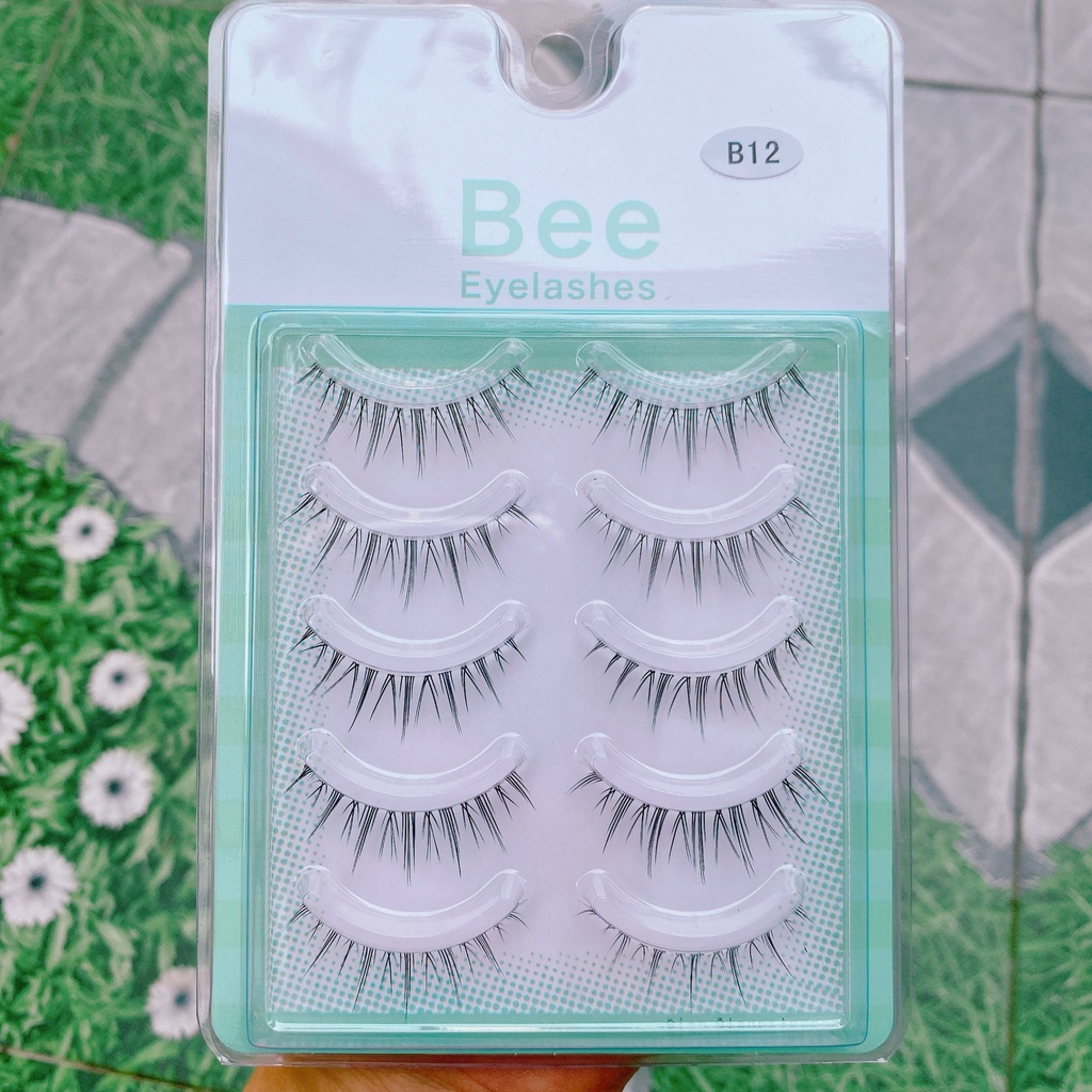 Mi gân trong Bee B12 siêu đẹp kết sợi đều, lông mi gân trong sêu hot