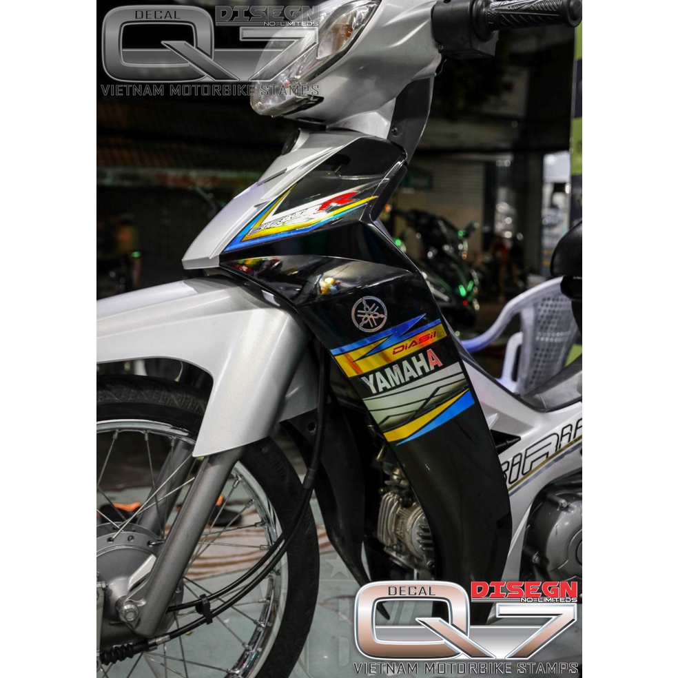 Tem Rời Sirius 110 Bạc Đen