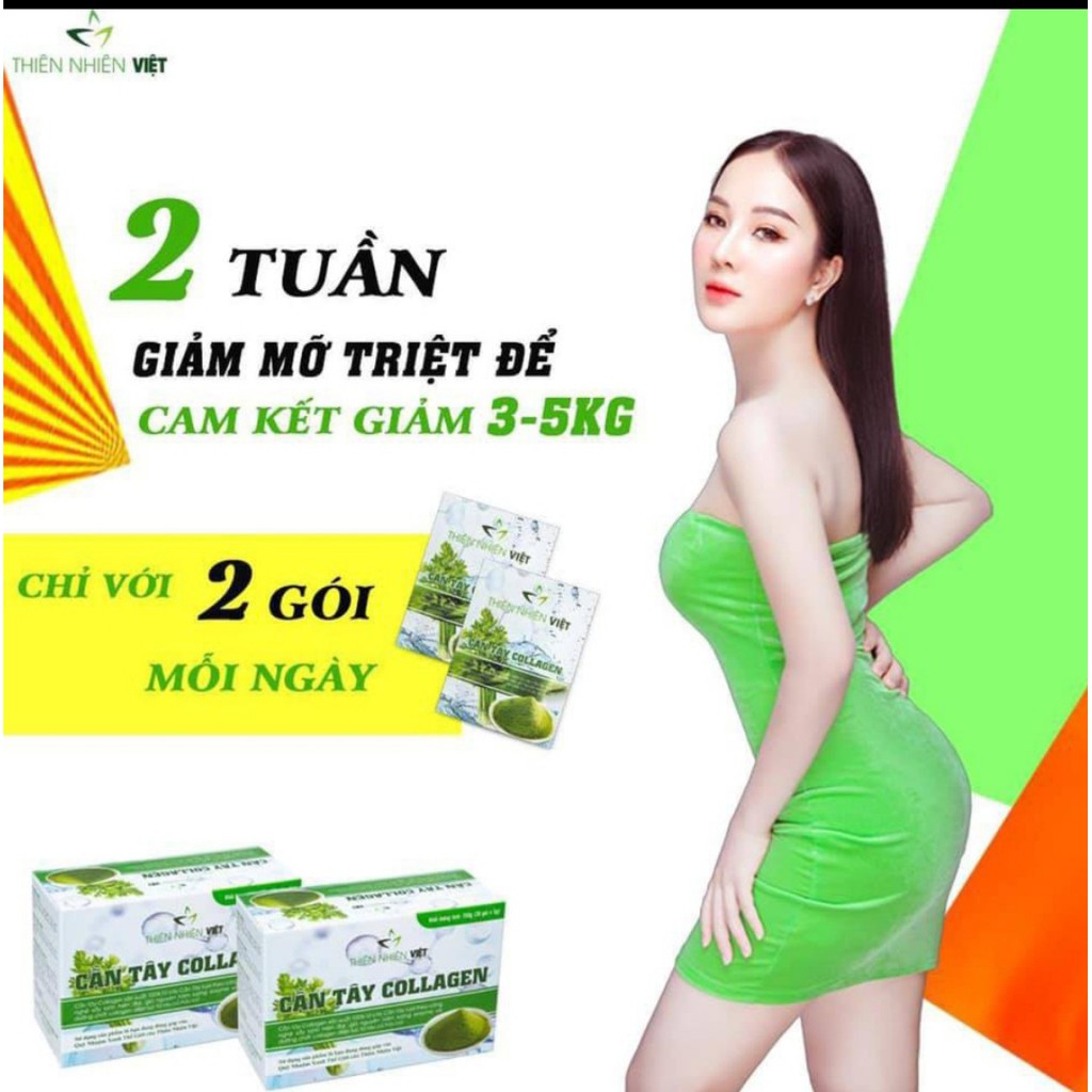 Bột Cần Tây Collagen - Hổ Trợ Giảm Cân - Đẹp Da