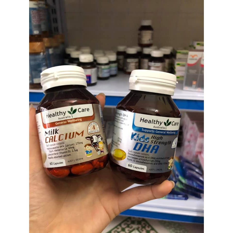 Canxi sữa - DHA kid heathycare