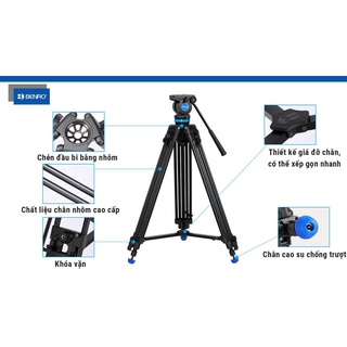 Chân máy quay Benro KH25P Video Tripod Kit