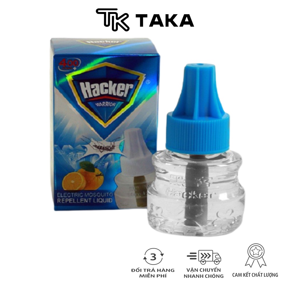 Lọ tinh dầu đuổi muỗi Par Par dùng được 480h tinh dầu hacker