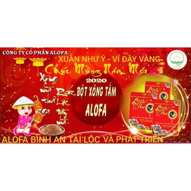 Bột thảo dược phong thủy Alofa