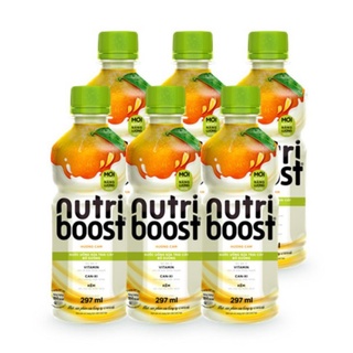 LỐC 6 CHAI NUTRI BOOST HƯƠNG CAM/ HƯƠNG DÂU