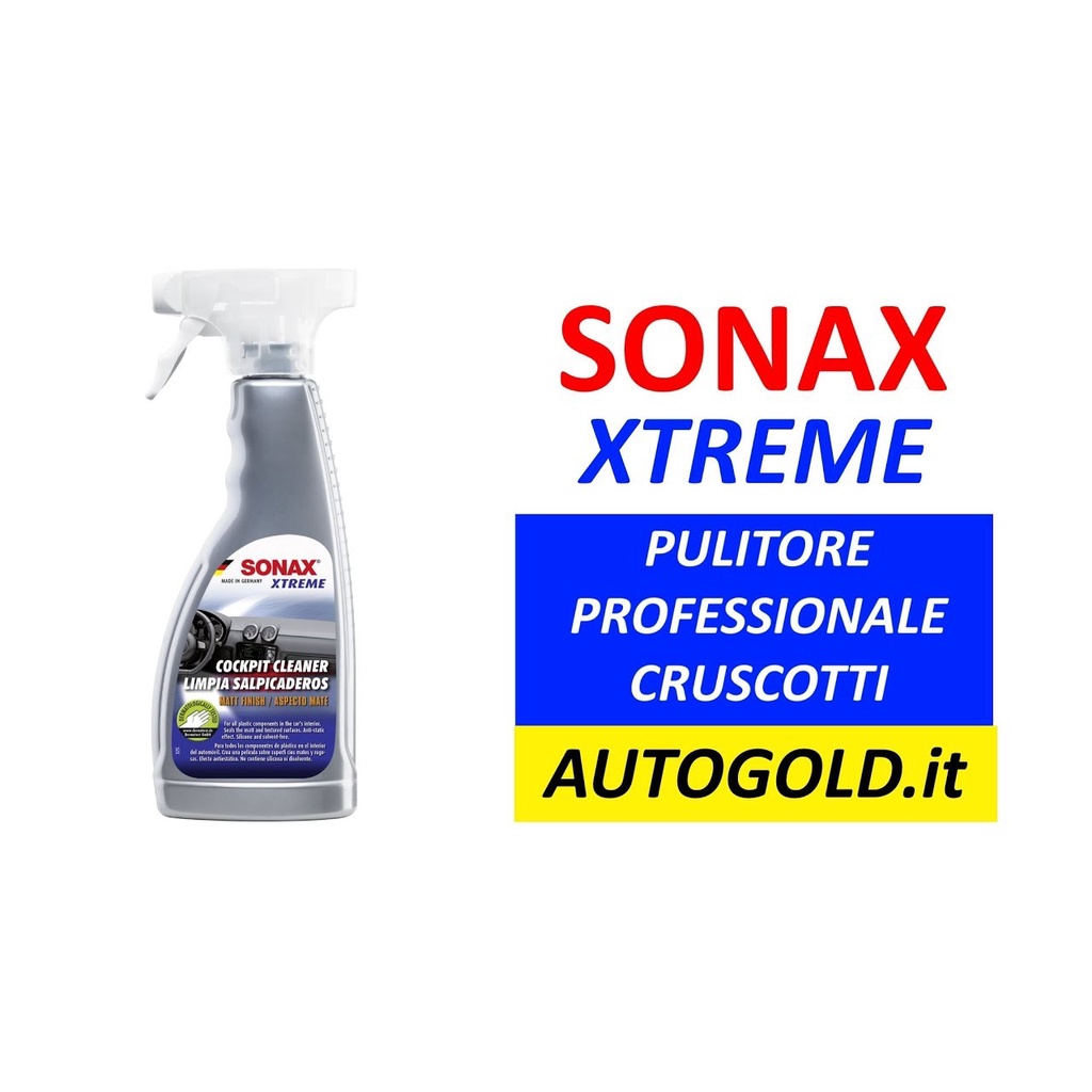 Sonax 283241 Cockpit Cleaner - Dung dịch làm sạch và bảo vệ nhựa nội thất