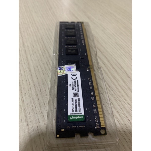 Ram PC Kingston DDR3 8GB Bus 1600Mhz Bảo Hành 36T
