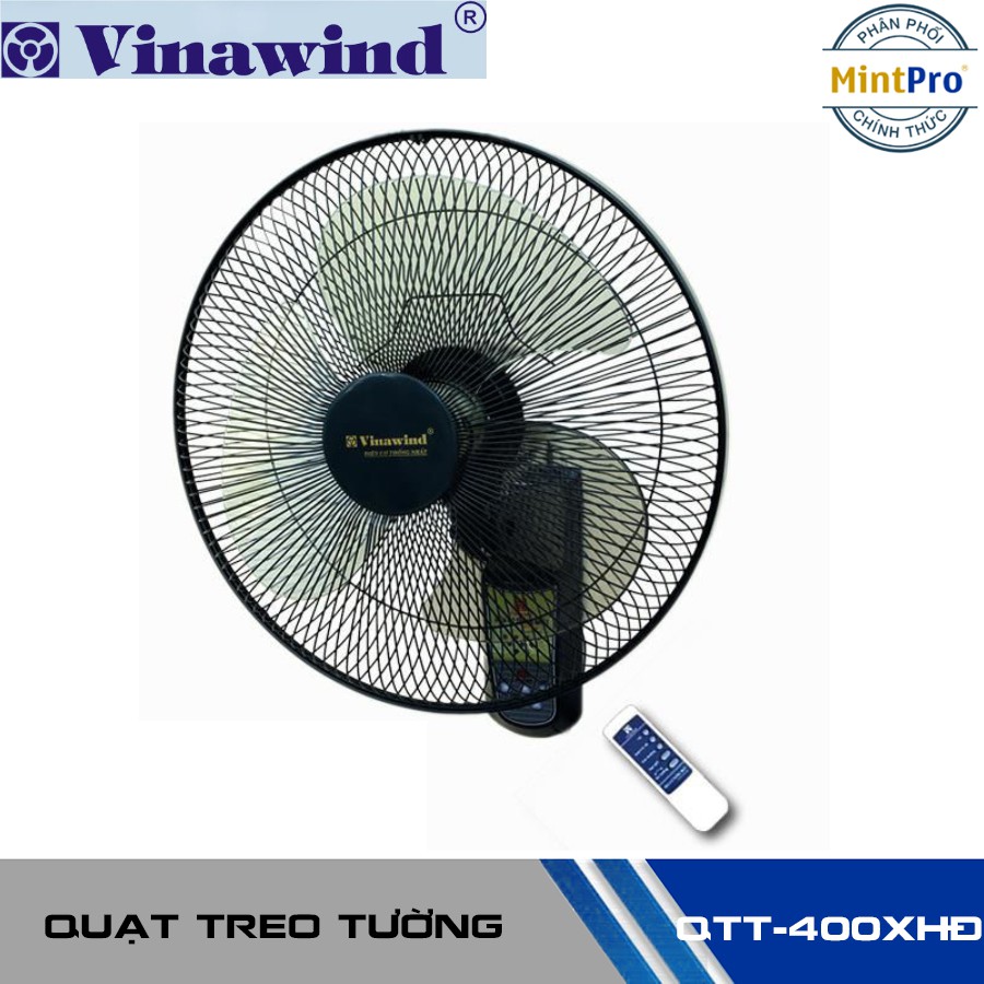 Quạt treo tường Điện cơ Thống Nhất QTT 400-XHĐ (có điều khiển)