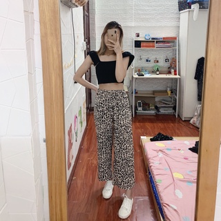 🌸 Quần Lanh Việt Thắng Suông Gấu 🌸 Quần Ống Rộng Nữ Lanh