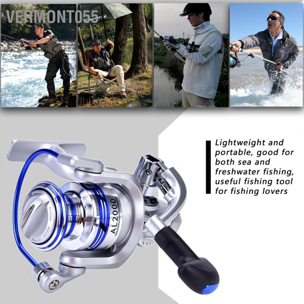 Hàng Hot Nước mặn Kim loại nước ngọt Hạng nặng Đúc nhẹ Máy quay đánh cá Phụ kiện phụ kiện Hàng giao ngayVermont055