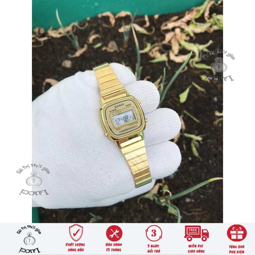 Đồng Hồ Nữ, Đồng Hồ Điện Tử Nữ LA670, Thời Trang ,Dây Thép Không Gỉ | BigBuy360 - bigbuy360.vn