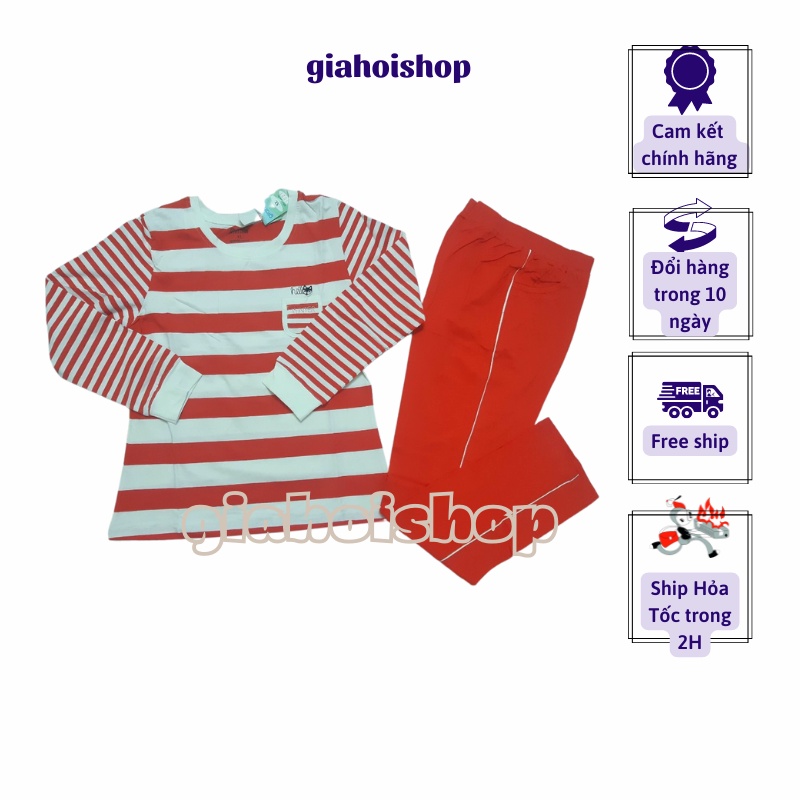 Bộ mặc nhà thu đông Gia Hồi mẫu đón đông size Xl