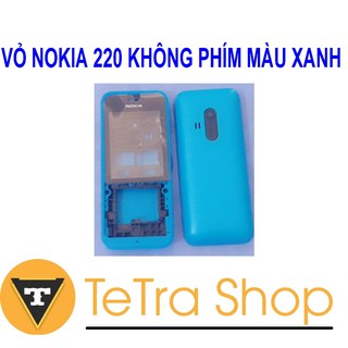 VỎ NOKIA 220 KHÔNG PHÍM MÀU XANH