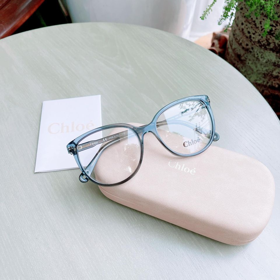 Gọng cận Chloe viền xám đen CE2719  dark grey