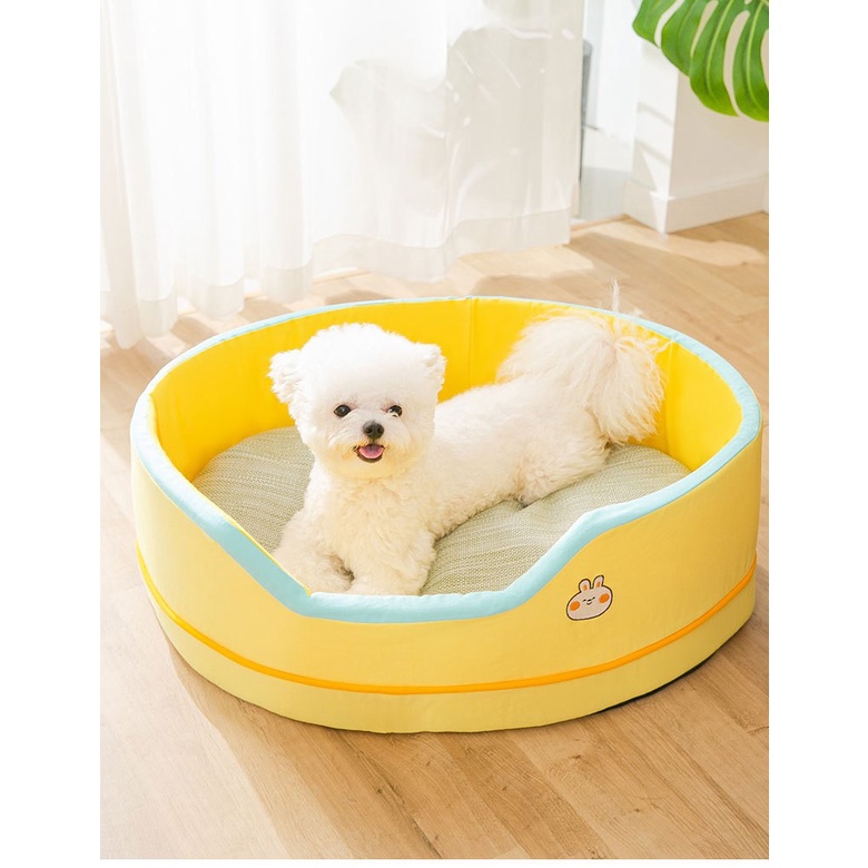 nệm ổ tròn cute cho chó mèo