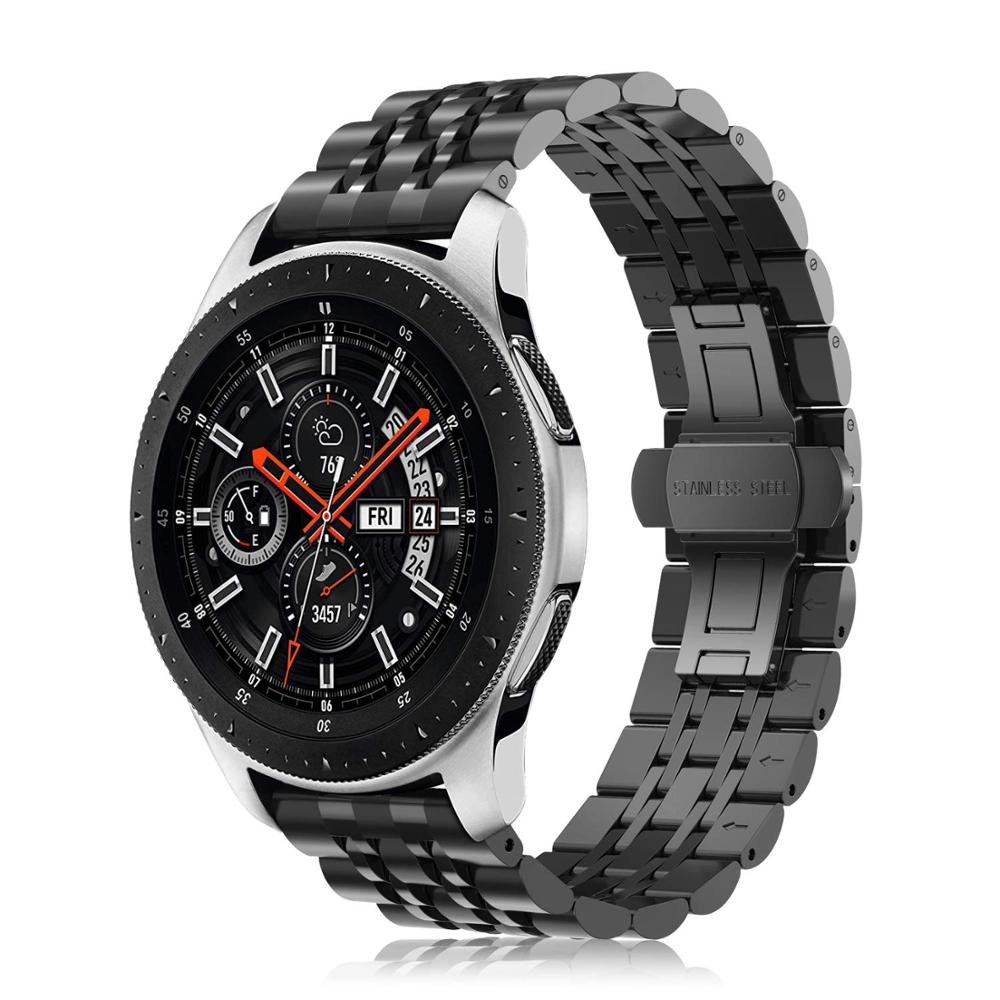 Dây Đeo Thép Không Gỉ 20mm/22mm Cho Đồng Hồ Samsung Galaxy Watch 46/42mm Gear S3 S2 Frontier Huawei Watch GT 2 Gear 46